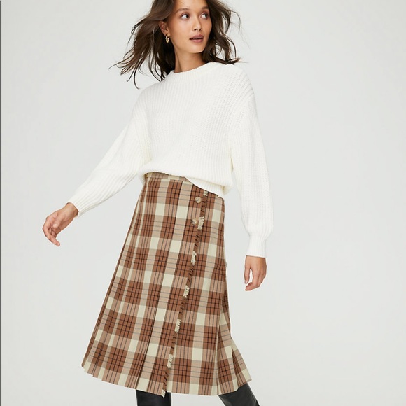 Aritzia Wilfred Essential Chenille Sweater